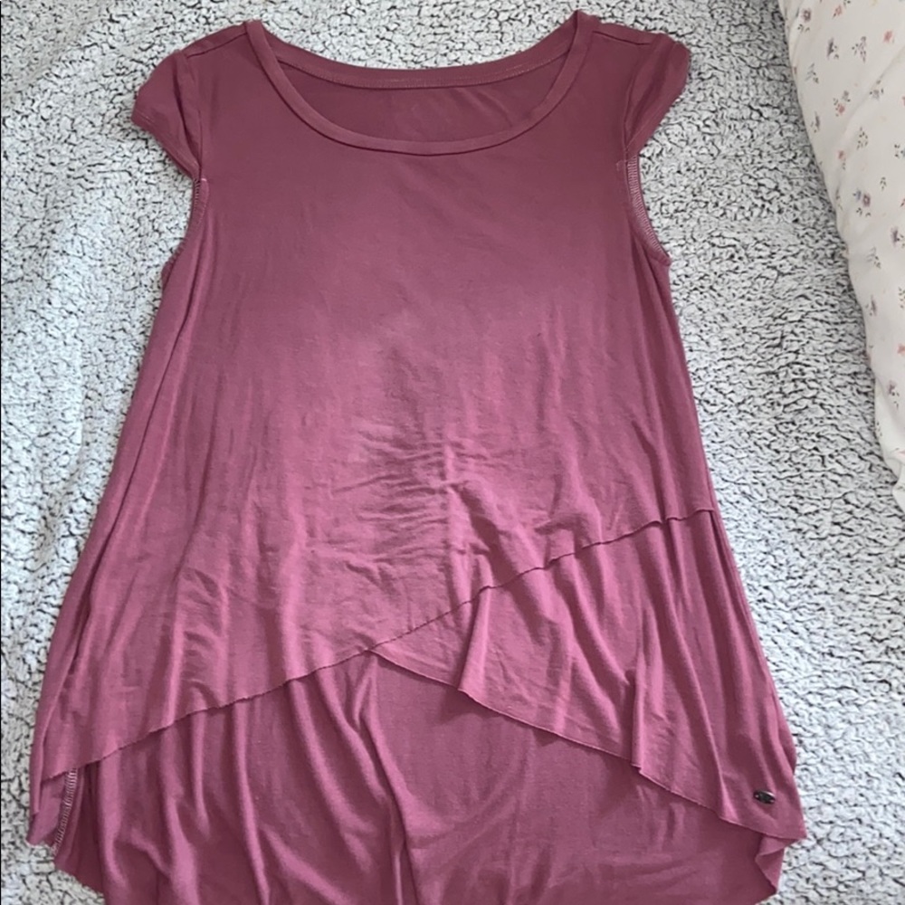 AE soft & sexy waterfall top muave pink (XS)